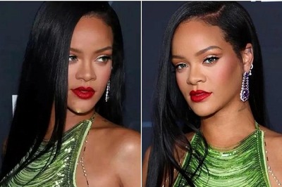 Rihanna Flaunts Baby Bump With A$AP by Her Side at Fenty Beauty, Fenty Skin Photocall