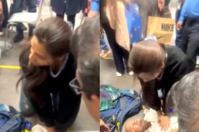 Woman Doctor Revives Elderly Man Who Suffered Heart Attack At Delhi Airport in 5 Minutes | Video