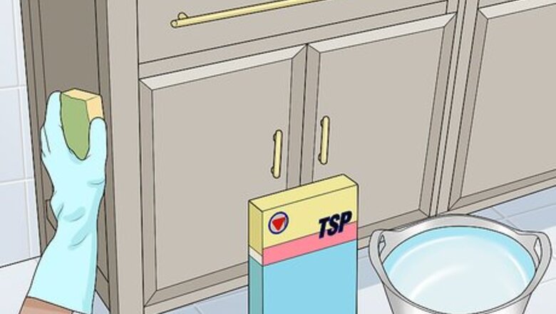 How to Paint Bathroom Cabinets