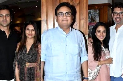 Dilip Joshi To Divyanka Tripathi: TV Stars Gather At Mumbai Theatre To Watch A Play