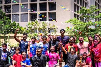 Watch: Rohit Sharma, Hardik Pandya Celebrate Holi With Mumbai Indians Teammates