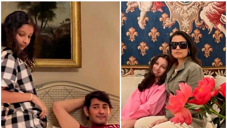 Mahesh Babu, Namrata Shirodkar Share Adorable Moments with Their Kids During Paris Vacation