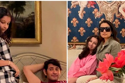 Mahesh Babu, Namrata Shirodkar Share Adorable Moments with Their Kids During Paris Vacation