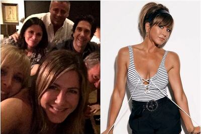 Jennifer Aniston Hints at Friends Cast Reunion, Says 'We're Working on Something'