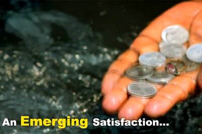 The saga of Yamuna's coin divers caught on film