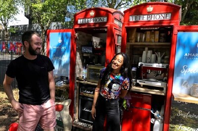 Caffeine Calling: London Phone Boxes Serve Up Coffee After Lockdown