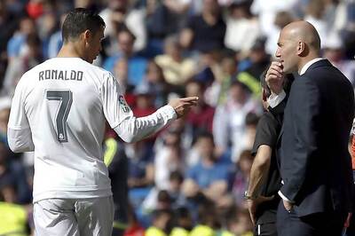 Ronaldo 100% Fit, Benzema, Casemiro Out for City Clash: Zidane