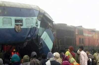 Trains collide near UP town, three killed