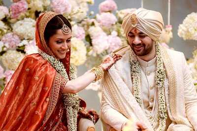 Karan Deol and Drisha Acharya Look Picture Perfect in First Photographs From Their Wedding
