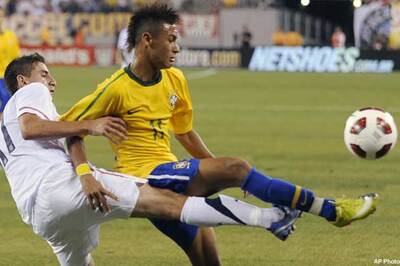 Football friendly: Brazil outplay USA 2-0