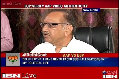 Delhi BJP chief hints no action against Dagar in AAP sting