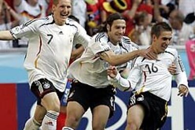 Record of maximum goals as Germany win