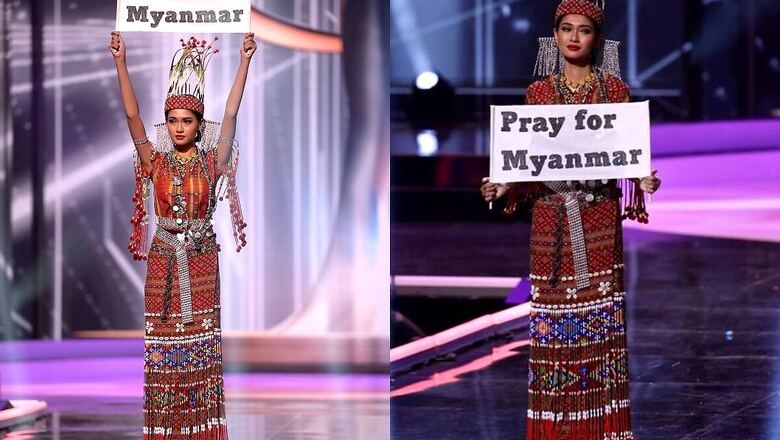 At Miss Universe Pageant, Myanmar’s Contestant Pleads 'Our People Are Dying'