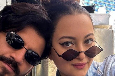 'A Boy, His Bae And A Bear': Zaheer Iqbal's Photo With Sonakshi Sinha Is All Things Love