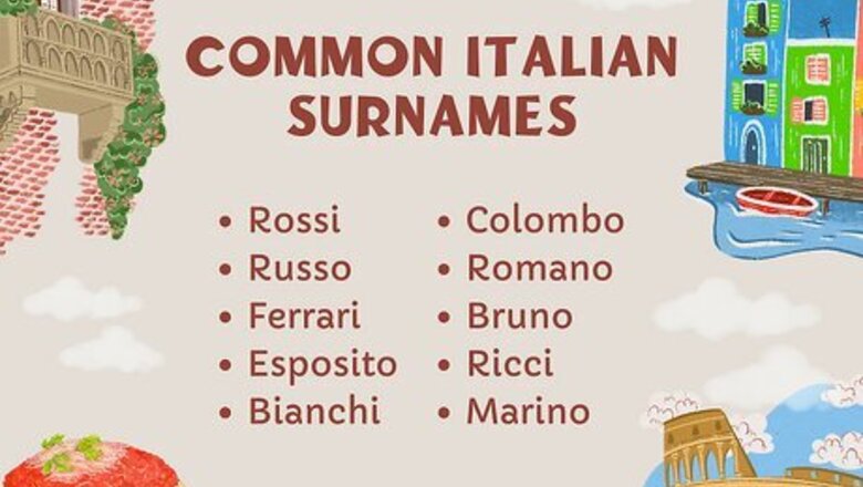 150+ Common Italian Last Names + Meanings