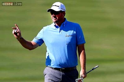 Sizzling Swede Hanson takes control in Texas