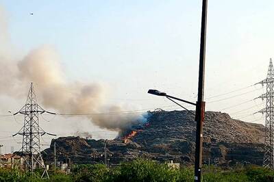 Fire Breaks Out At Delhi's Ghazipur Landfill Site; None Injured