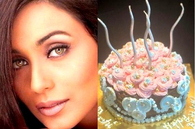 Rani Mukerji Shows Her Skills As She Bakes A Cake For Karan Johar