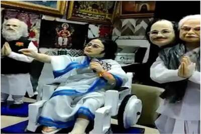 In This Howrah Sweet Shop, Modi, Mamata and Other Big Leaders Are all Smiles Under One Roof