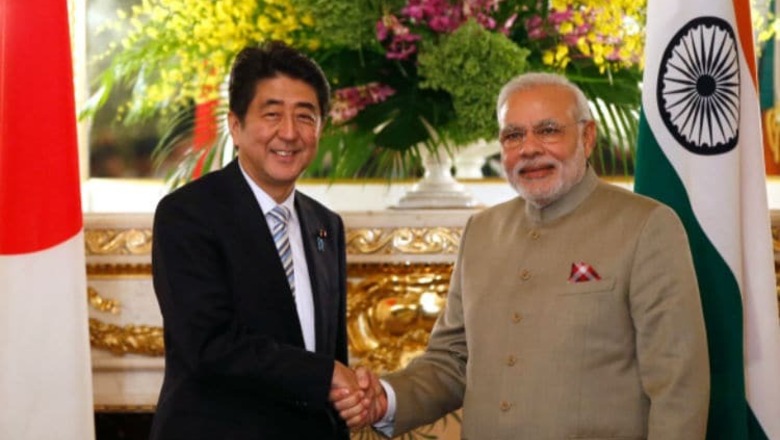 Japan PM arrives here for summit talks with Modi tomorrow