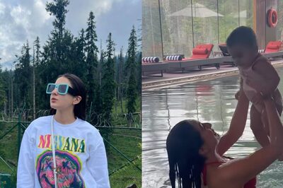 Sara Ali Khan Enjoys Pool Time With A Baby; Talks About Finding Peace