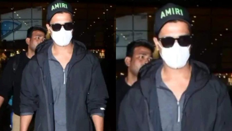 Vicky Kaushal Looks Uber Cool In An All Black Attire As He Gets Snapped At The Airport, Watch