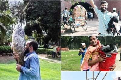 Watch: Bangladesh Protesters Loot Hens, Sarees From Hasina’s Residence, Feast On Biryani, Korma