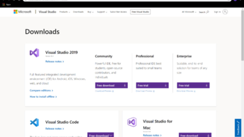 How to Navigate Visual Studio to Write C++