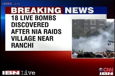 Patna Blast: NIA recovers 18 live bombs in a raid near Ranchi