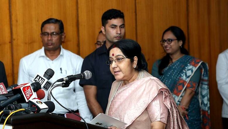 Return of Displaced Can Bring Normalcy in Myanmar: Sushma on Rohingya