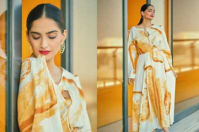 Sonam Kapoor Shines In A Yellow Midi Dress, Can You Guess Its Price?