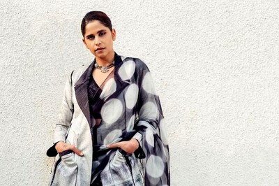 Sai Tamhankar Amps Up Her Fashion Game With This Indo-Western Ensemble