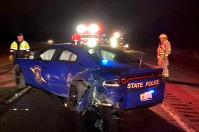 Tesla Model Y on Autopilot Mode Crashes Into Michigan Trooper's Patrol Car in Second Incident This Week