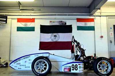 Racing Car Created by AMU Students Turns Heads at London Event