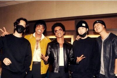 Grammys 2022 Openers Silk Sonic Meet BTS in US Ahead of Biggest Night in Music on Sunday