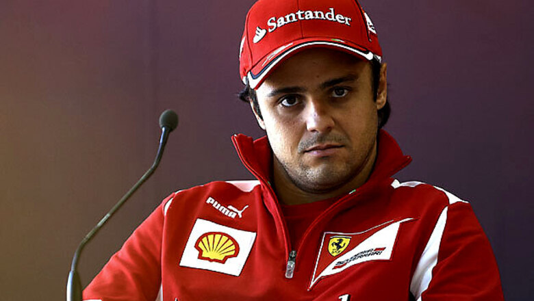 Felipe Massa first to test new Ferrari car