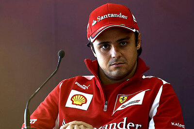 Felipe Massa first to test new Ferrari car