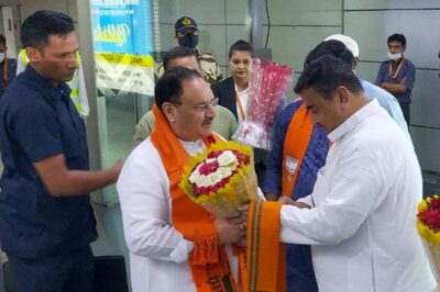 JP Nadda Arrives in Kolkata, to Hold Organisational Meetings During Bengal Visit