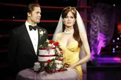 After Split, London's Madame Tussauds Separates Jolie, Pitt Wax Figures