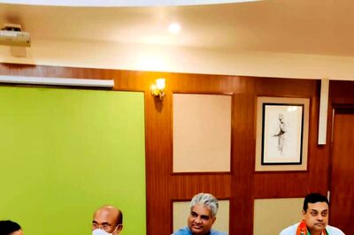 Eye on 40 Seats in Manipur Assembly, BJP Holds Party Meeting in Imphal; Bhupendra Yadav, Biren Singh Among Attendees