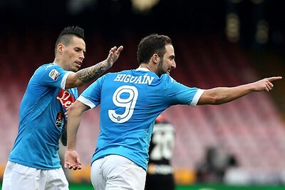 Serie A: Higuain nets again as Napoli beat Empoli to reclaim top spot