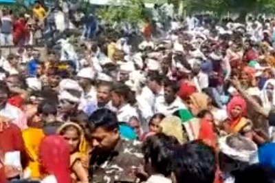 Windshield of BJP MP's Car Smashed During Farmers' Protest in Haryana