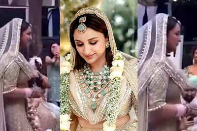Parineeti Chopra's Bridal Entry Leaves Priyanka Chopra's Mom Madhu In Awe, Watch Video