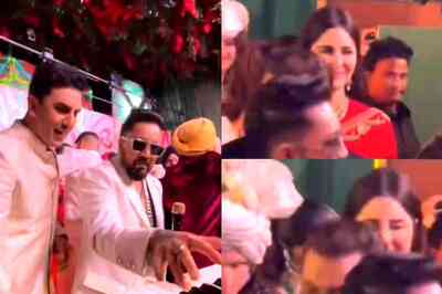 Salman Khan, Katrina Kaif, Ranbir Kapoor & SRK Groove With Groom Anant Ambani at His Wedding; Watch