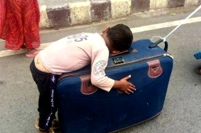 NHRC Notices to Punjab, UP Govts Over Reports of Woman Pulling Suitcase with Child Sleeping Half Hung on it