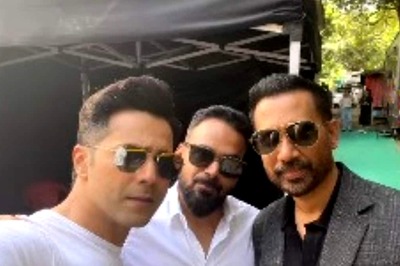 Varun Dhawan’s 'Blockbuster Directors' Raj And DK Surprise Him On Baby John Sets