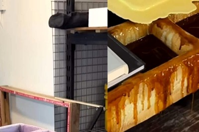 Watch: Man Crafts Waffle-Shaped Table, Internet Calls It A 'Delicious Design'