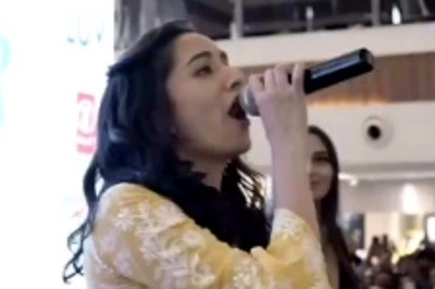 Shraddha Kapoor Sings Tere Pyaar Mein During Tu Jhoothi Main Makkar Promotions in Indore