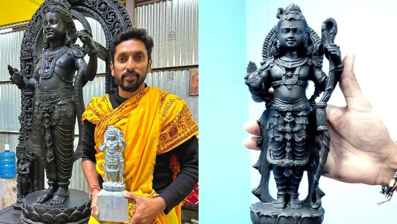 Sculptor Arun Yogiraj is Back: Ayodhya Now Gets A Smaller Ram Lalla Idol | Check Viral Pics