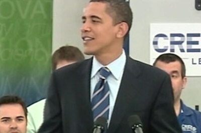 Obama pushes for stimulus package